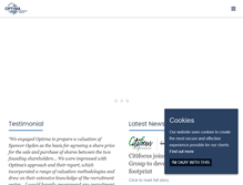 Tablet Screenshot of optimacf.com